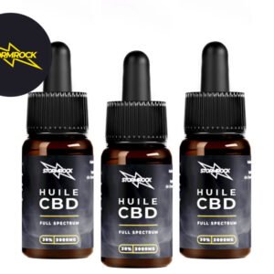 Pack Huile CBD (30% Bio) Stormrock 30ml