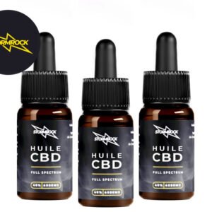 Pack Huile CBD (40% Bio) Stormrock 30ml