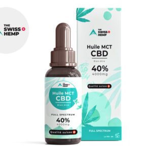 Huile CBD (40% Bio) The Swiss Hemp 10ml