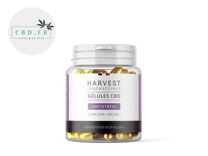 Gélules CBD (1500mg) Antistress 50% Harvest Laboratoires