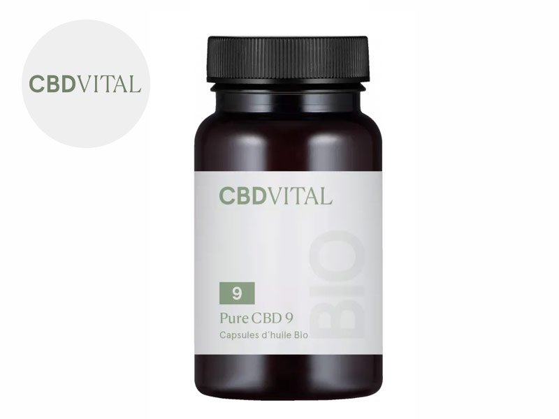 Capsules CBD (540mg) 9% CBD VITAL