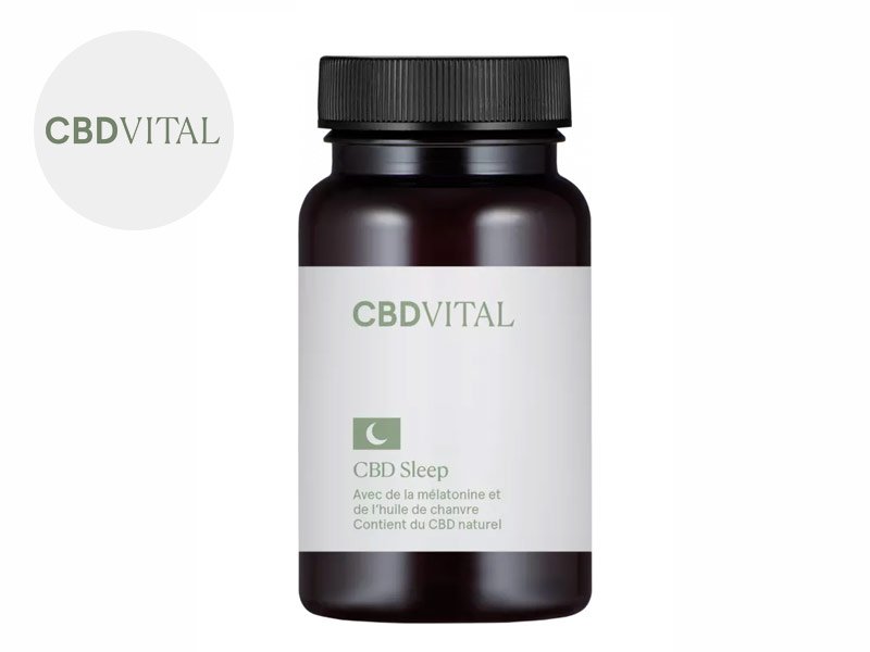 Gélules CBD Sleep (450mg) 8% CBD VITAL