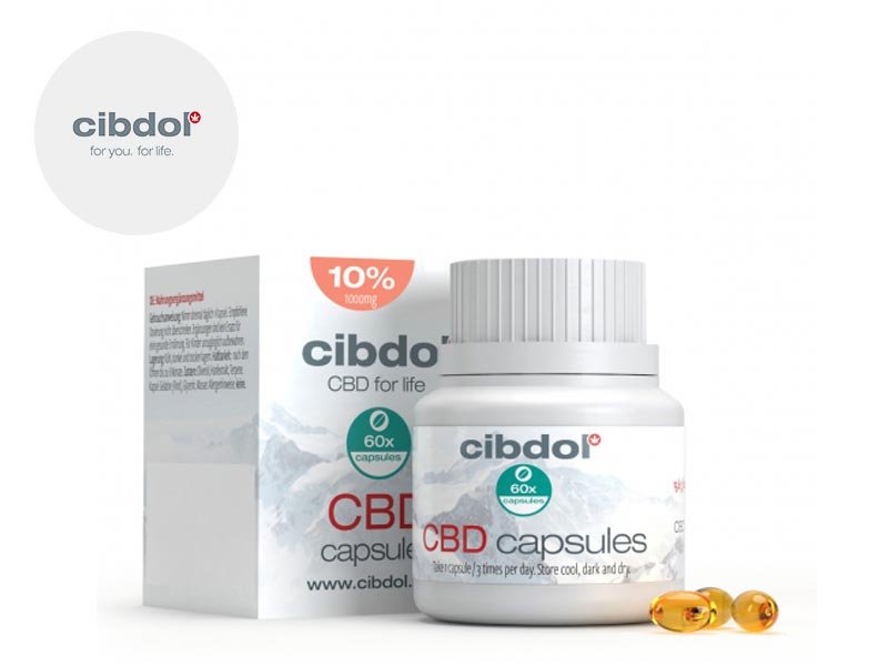 Gélules CBD (1000mg) 17% Cibdol