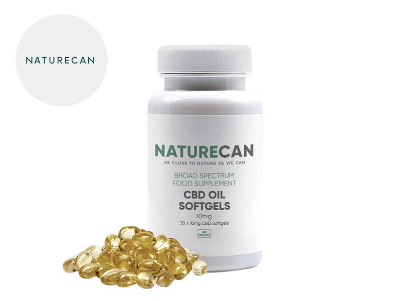 Gélules CBD (300mg) 10% Naturecan