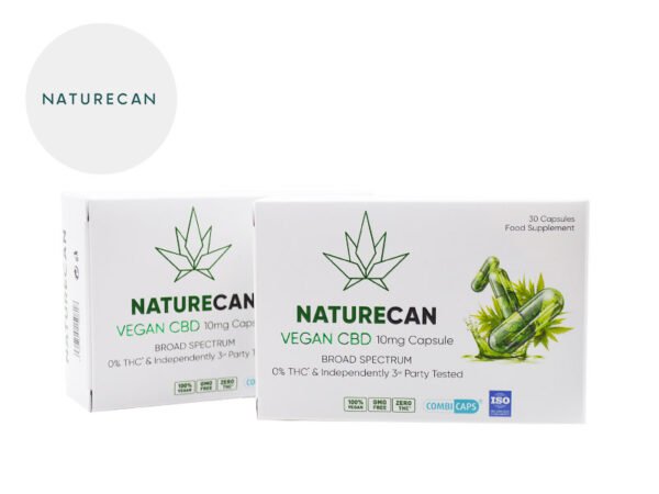 Capsules CBD Vegan (300mg) 10% Naturecan